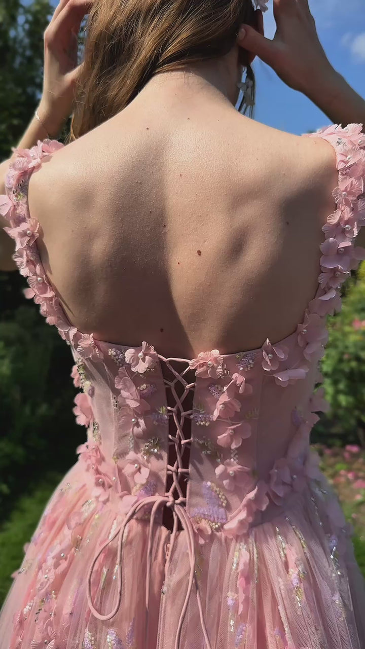 Bloom Reverie Sequin Gown