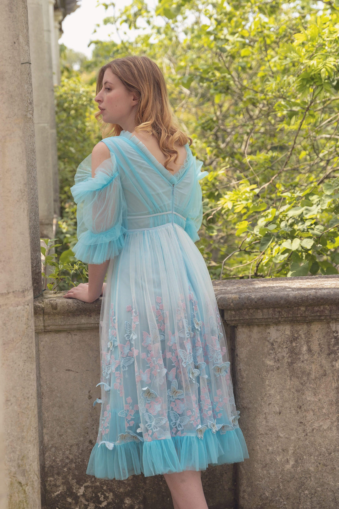 Aurora Butterfly Dress - Baby Blue Fairy Tong Aurora Butterfly Dress - Baby Blue Fairy Tong
