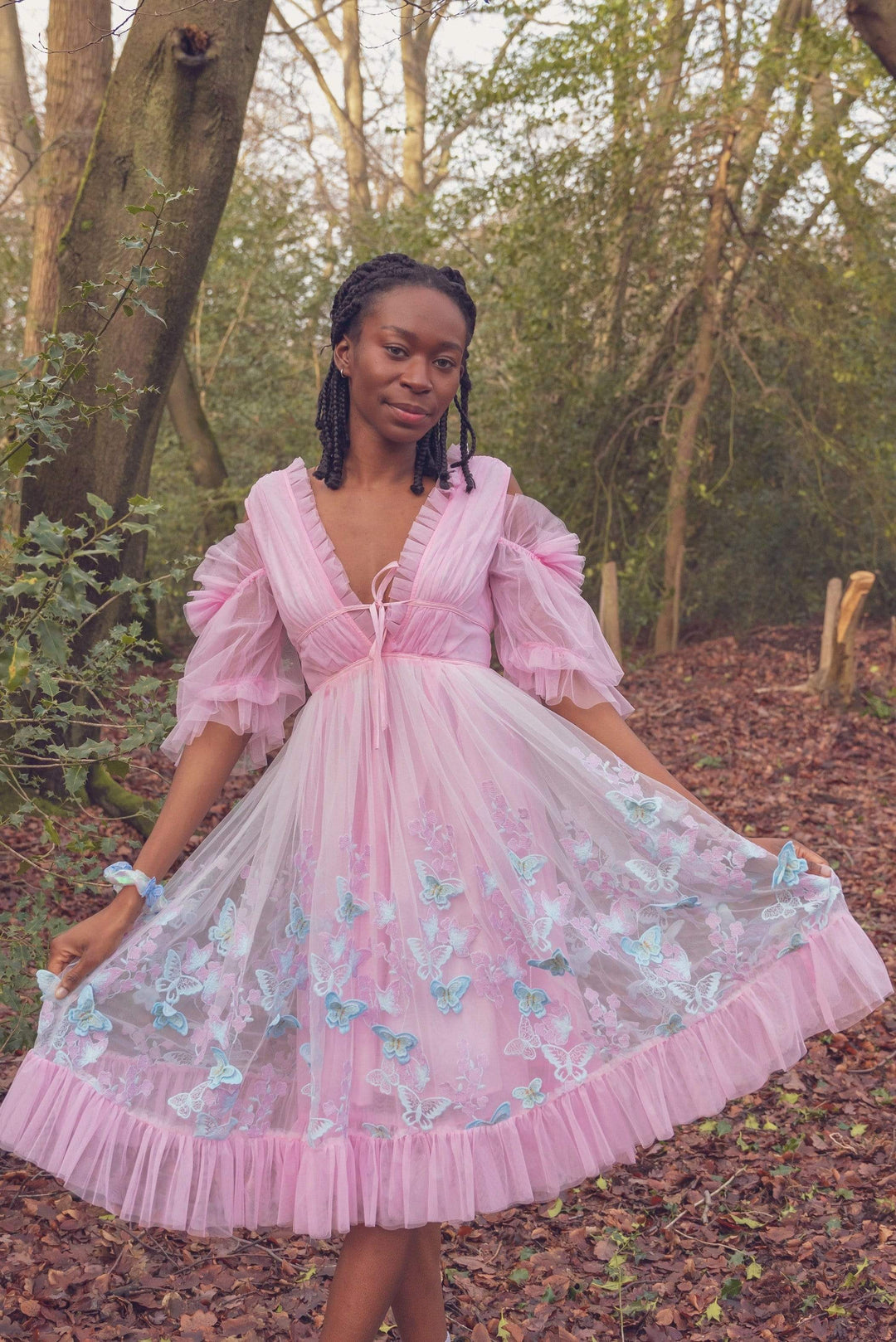 Aurora Butterfly Dress - Pink Fairy Tong Aurora Butterfly Dress - Pink Fairy Tong