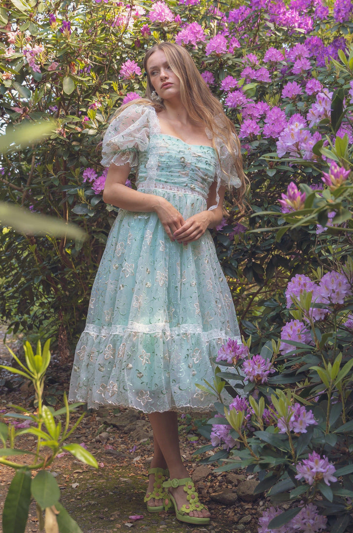 Fairy Tong dress Mint Magic Midi Dress