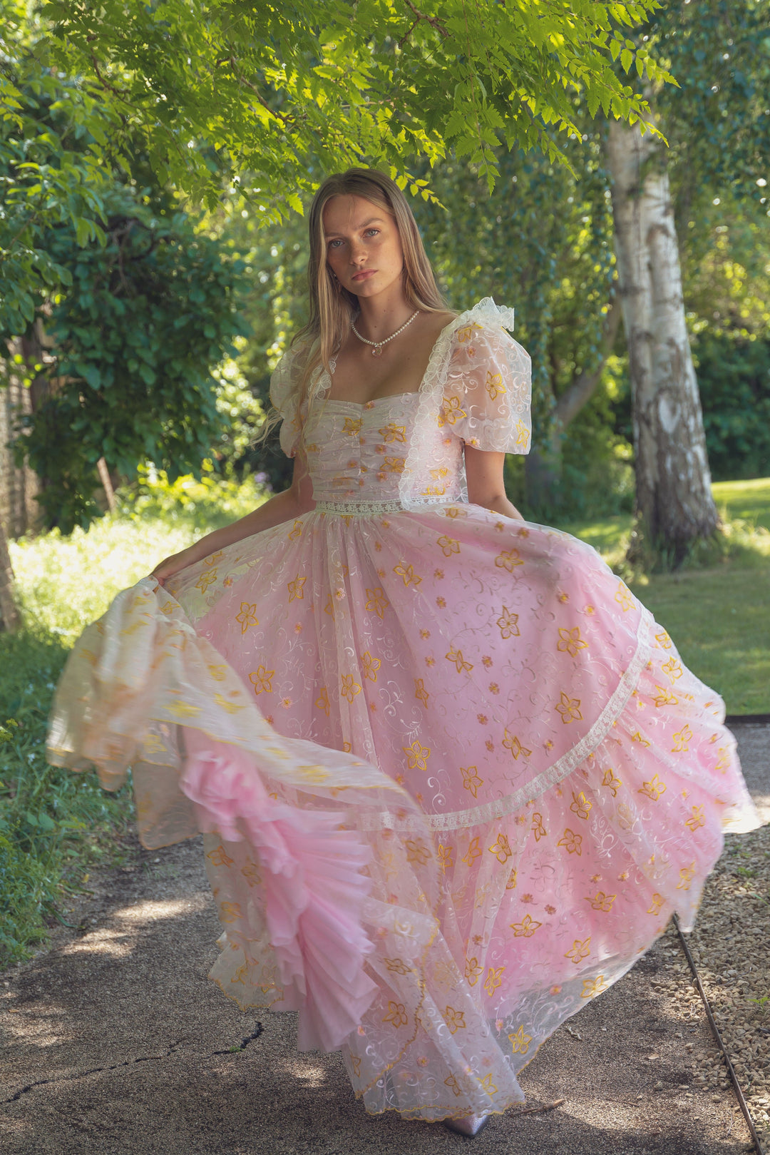 Fairy Tong dress Pink Magic Gown