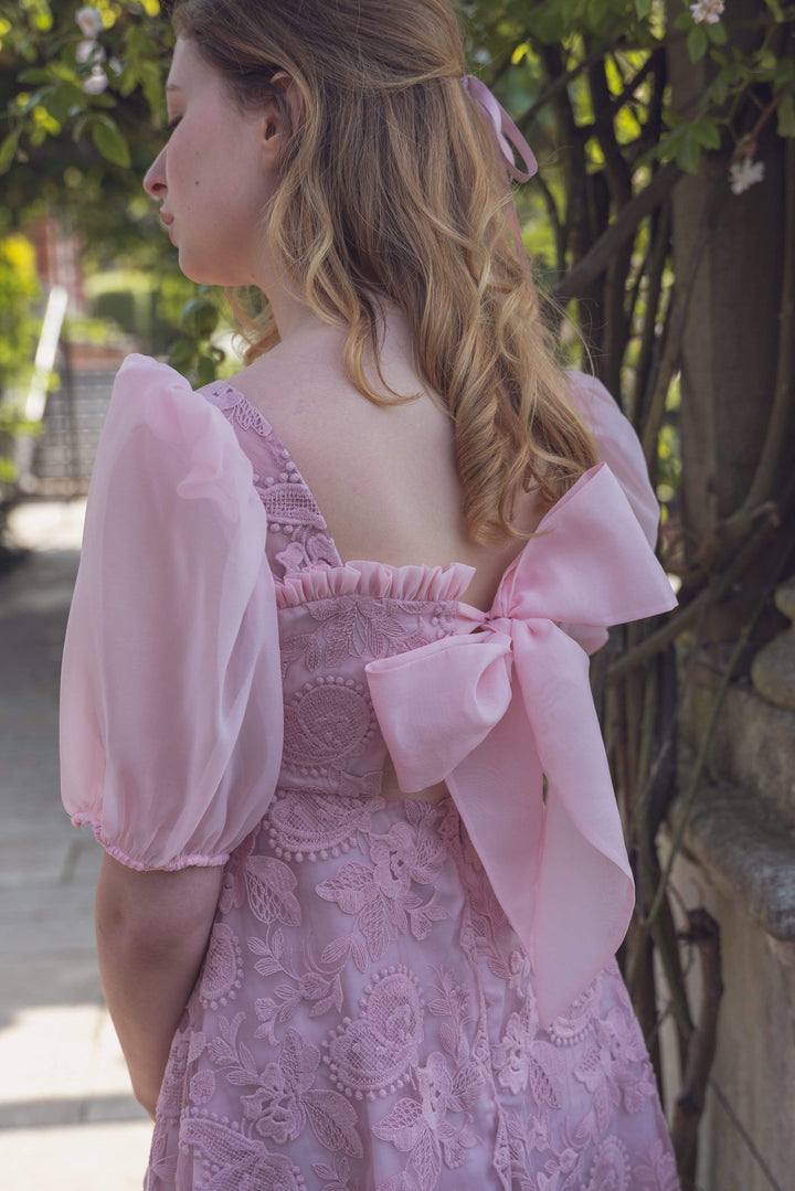 Fairy Tong dress Rapunzel Embroidered Midi Dress