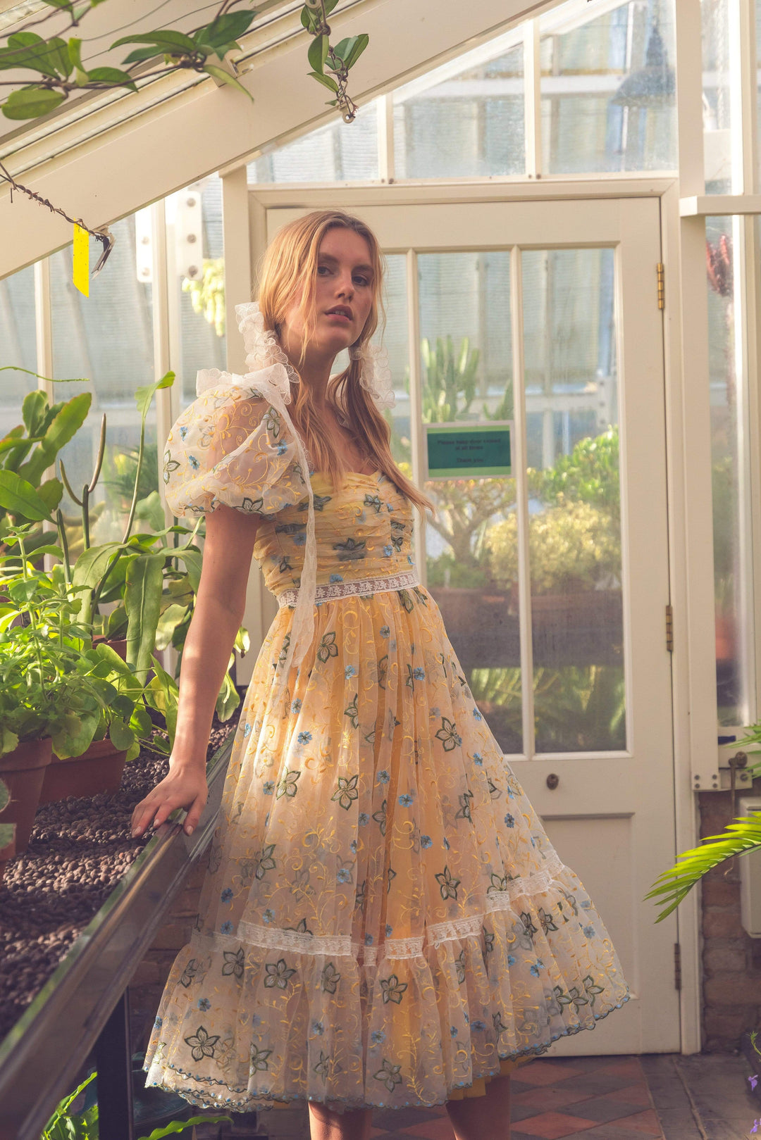 Sunshine Magic Midi Dress Fairy Tong Sunshine Magic Midi Dress Fairy Tong